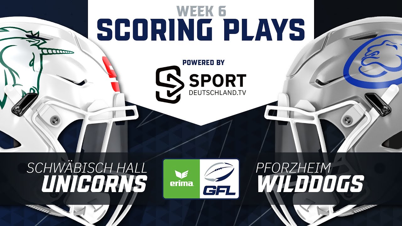 Schwäbisch Hall Unicorns vs. Pforzheim Wilddogs | Highlights - ERIMA GFL, Week 6 | SDTV