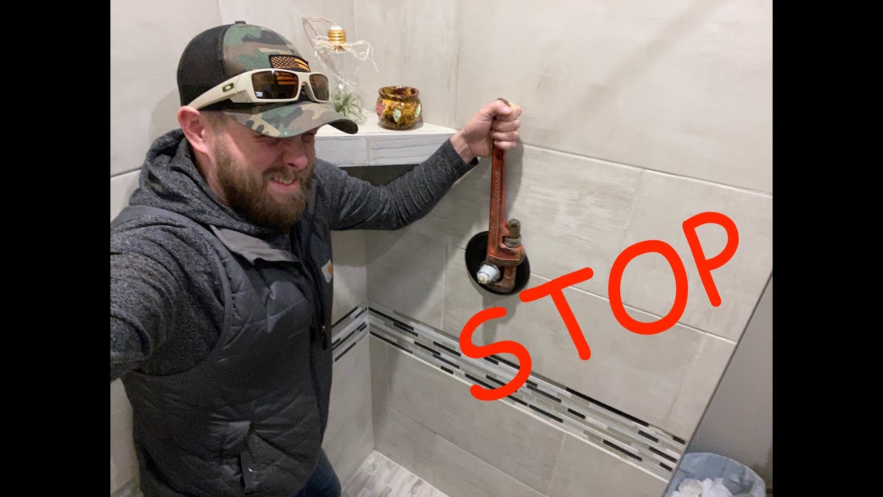 СТОП!!! Не повредите душевой клапан DELTA!