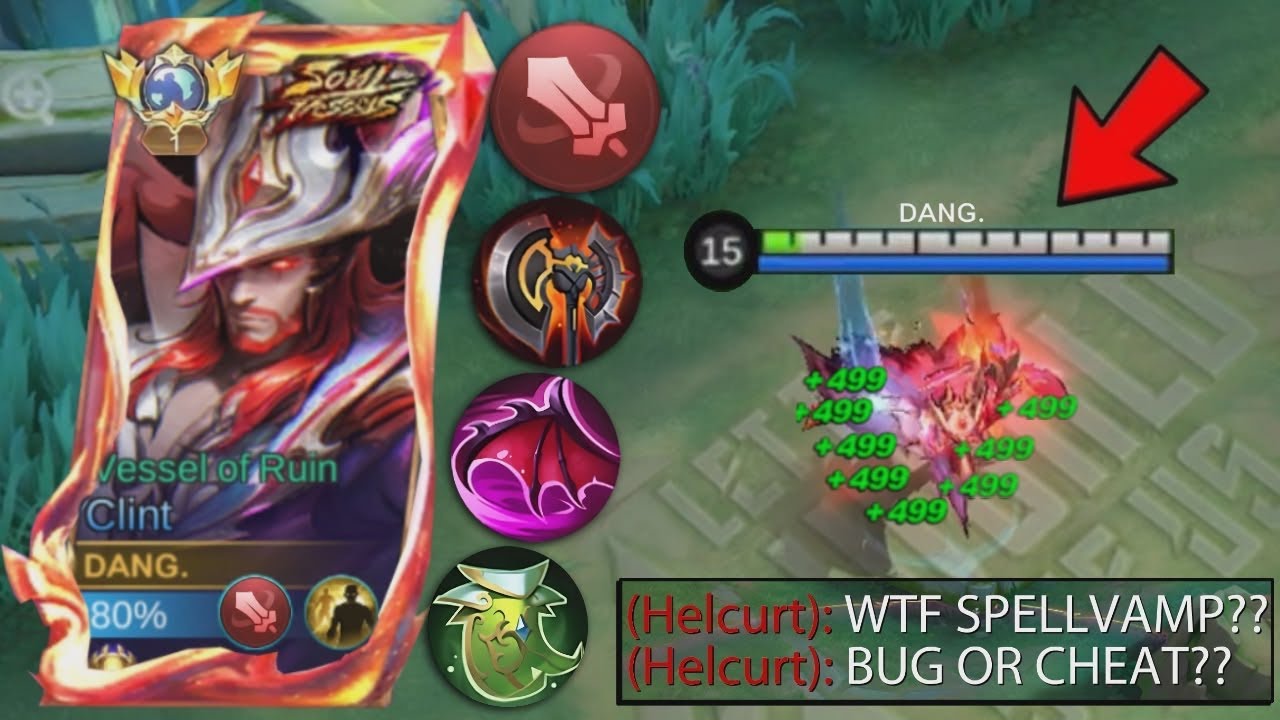 NEW META CLINT FIGHTER EMBLEM FOR SPELLVAMP HÁCK BUILD!🤯🔥 (100% BROKEN EMBLEM!) - MUST TRY! - MLBB