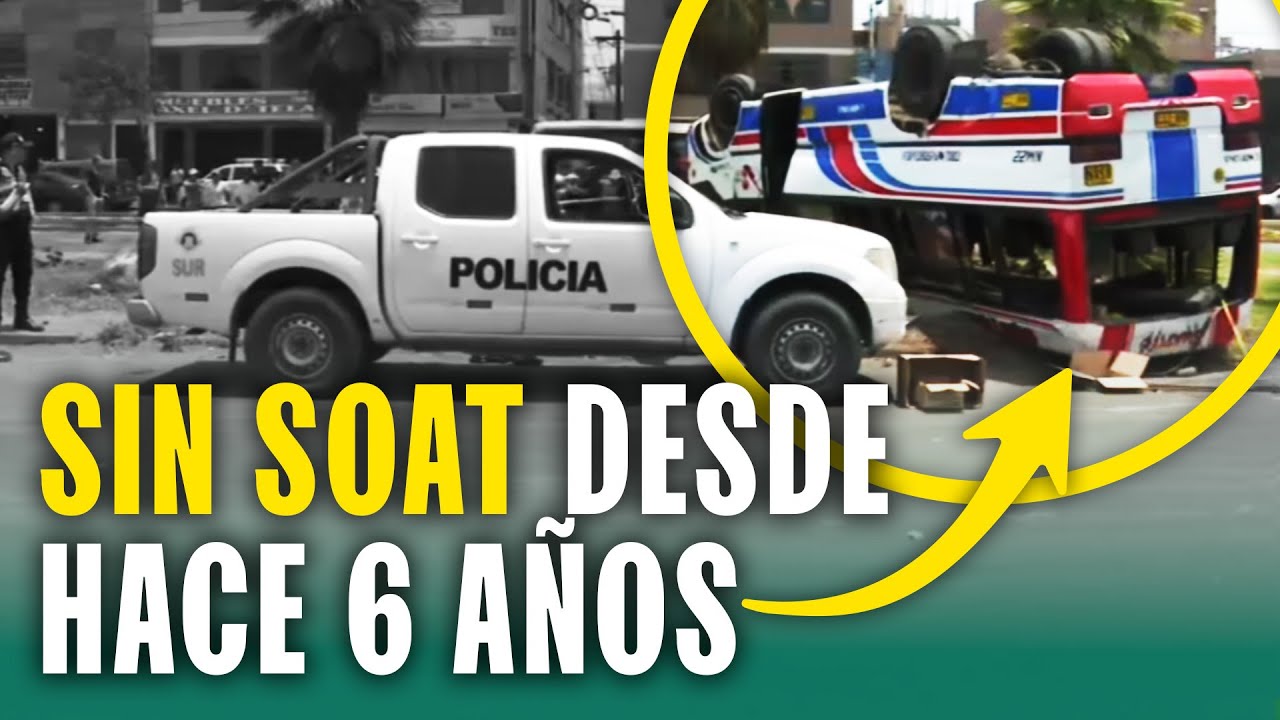 Tres muertos por una cúster informal: Debía 170 mil soles en multa y no tenía SOAT