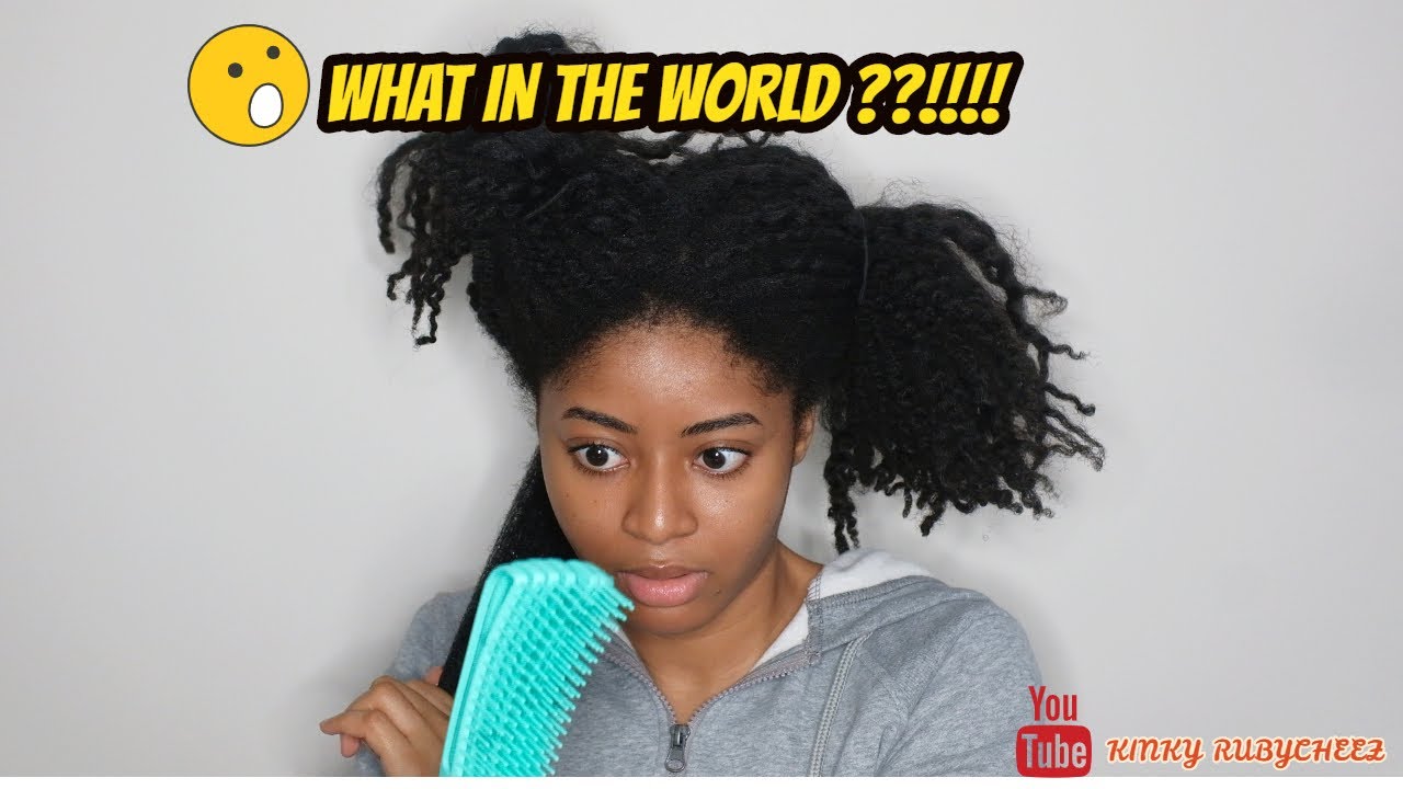 A DETANGLING MIRACLE FOR KINKY HAIR