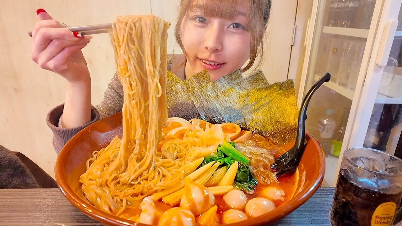 【大食い】3kgのデカ盛り麻辣湯ラーメン食べてきた！