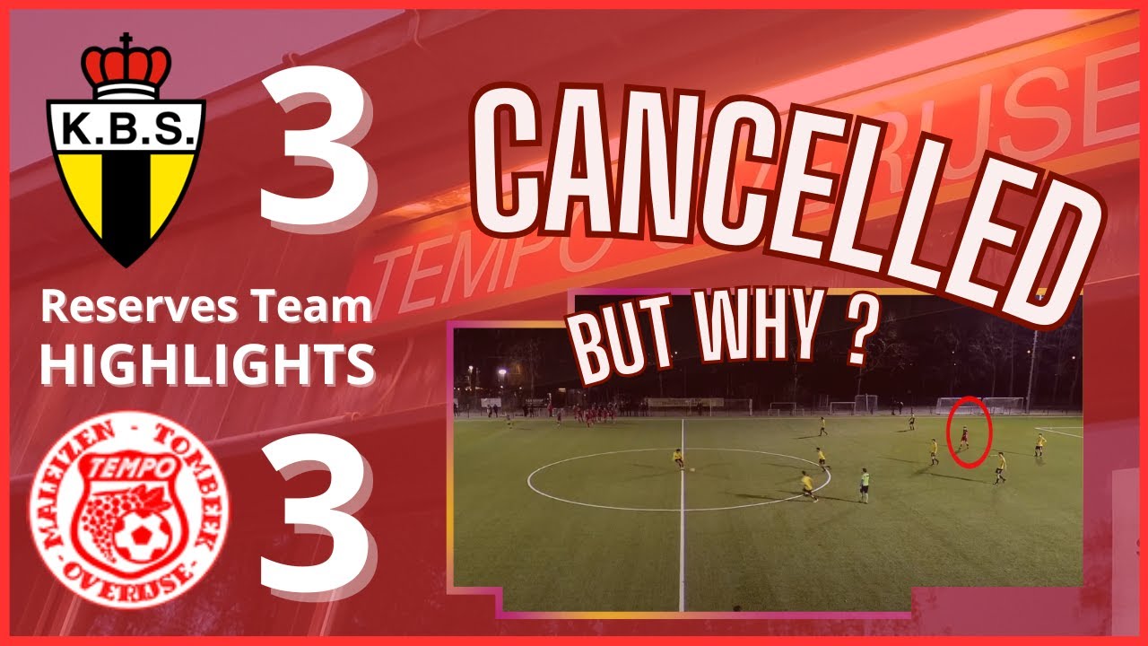 Cancelled Matchday 14 - Beloften - K. Berchem Sport vs Tempo Overijse - 2023/2024