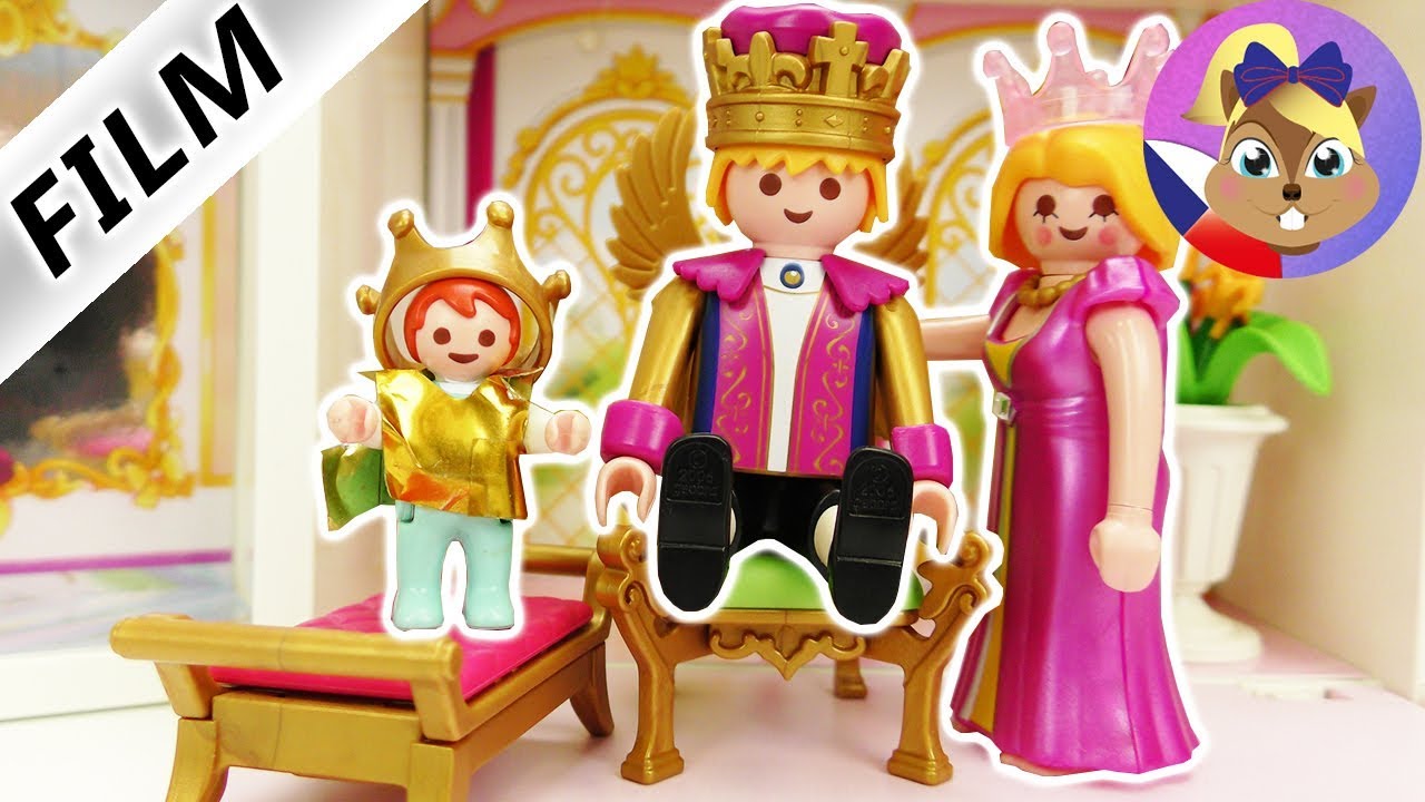 Playmobil příběh | Je Ema princezna? | Královská rodina na hradě | Rodina Dvořákova