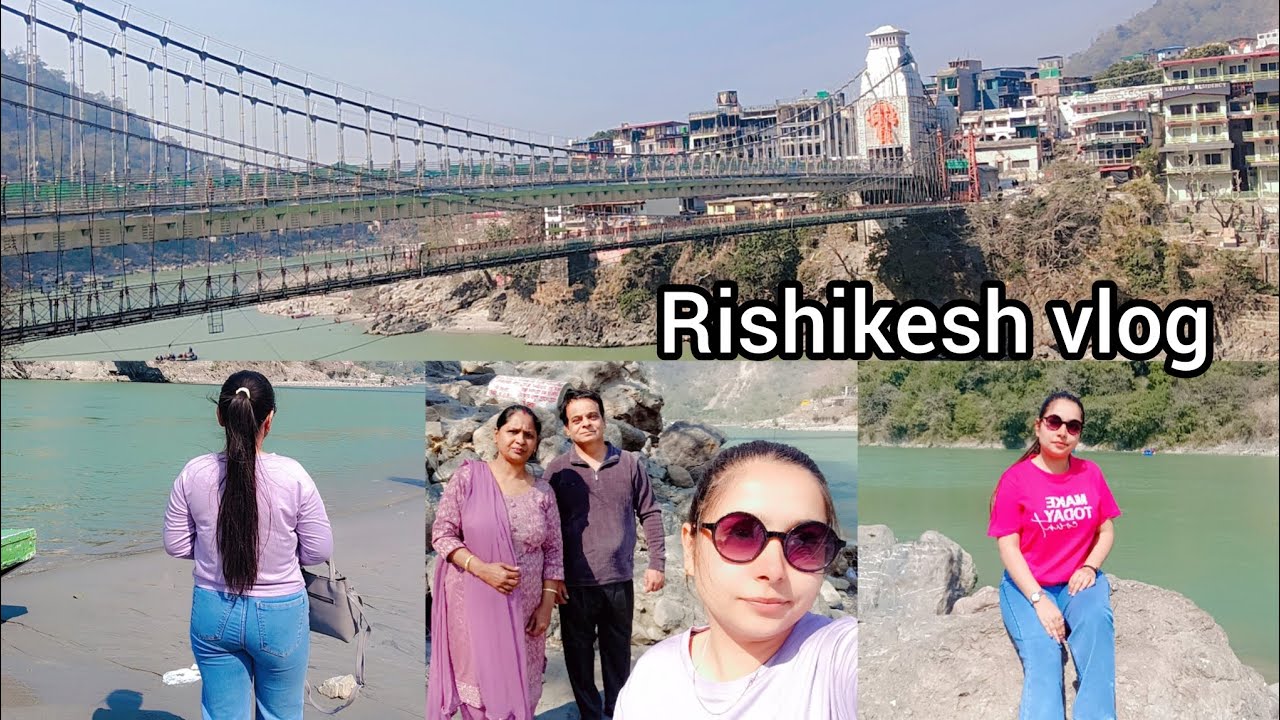 “Soulful vibes and family time in Rishikesh 🏔️🤍”
