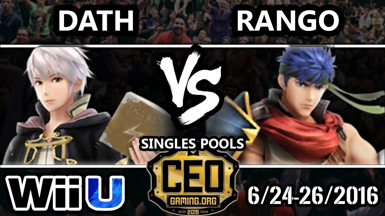 CEO 2016 Smash 4 - Dath (Robin) Vs. OES | Rango (Ike) SSB4 Tournament - Smash Wii U
