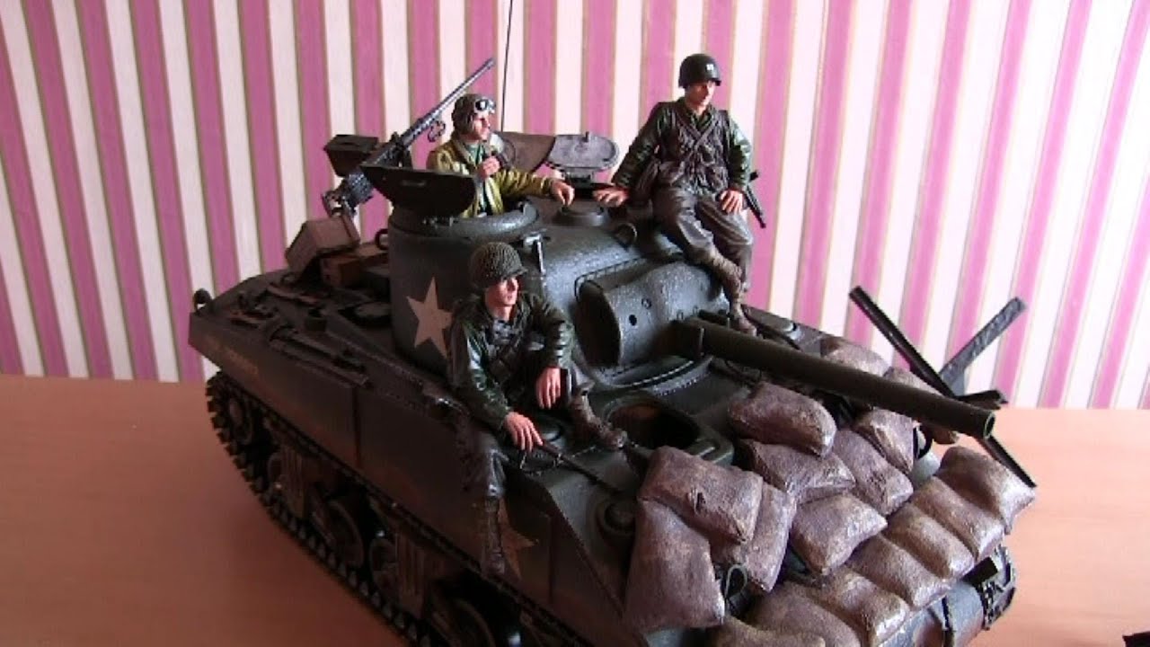 Project Man Cave Part 5 - Forces of Valor 1:16 Scale M4A3 Sherman