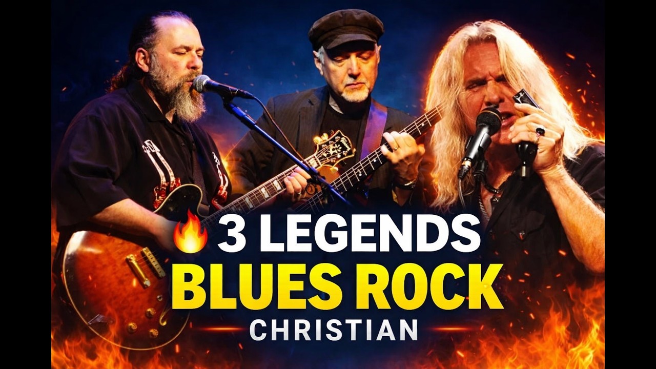 Faith Meets Fire: 3 Legends Who DEFINED Christian Blues Rock!