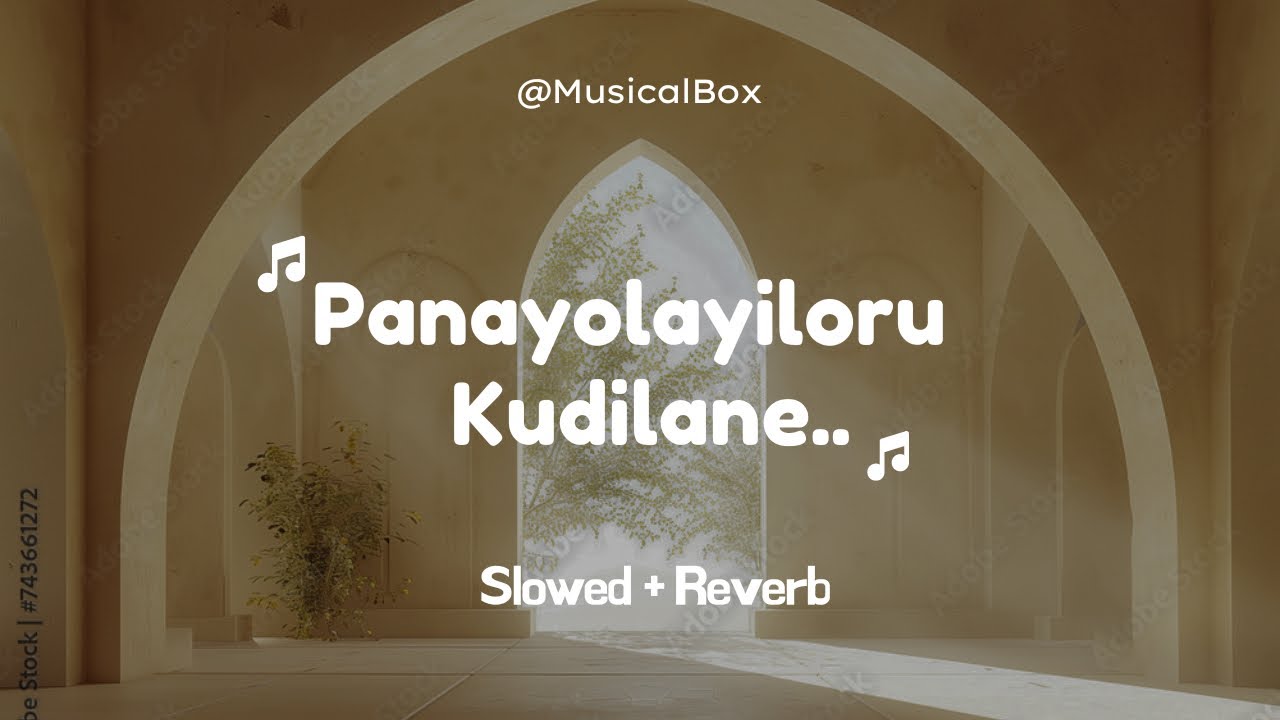 Panayolayiloru Kudilane ..[ Slowed + reverb ]