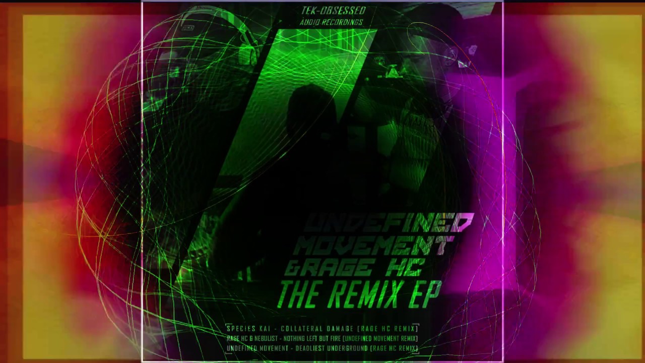 Rage HC & Nebulist - Nothing Left But Fire (Undefined Movement Remix) | Music Visualization
