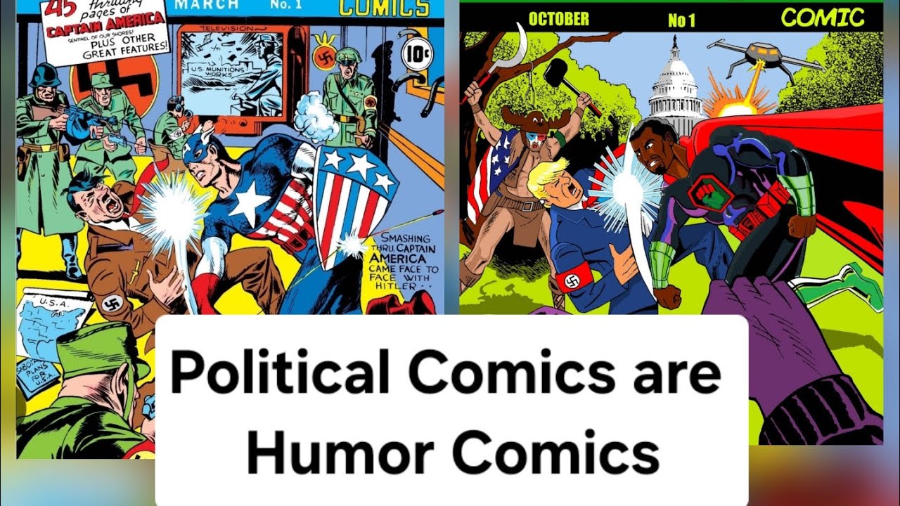 Are people afraid to be Political in comics