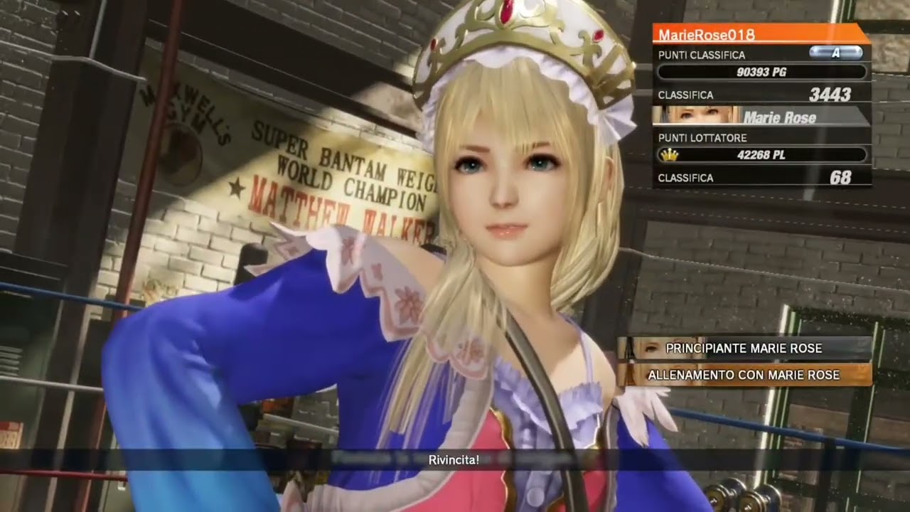 Ranked match (28) Nico vs Marie Rose DOA 6 