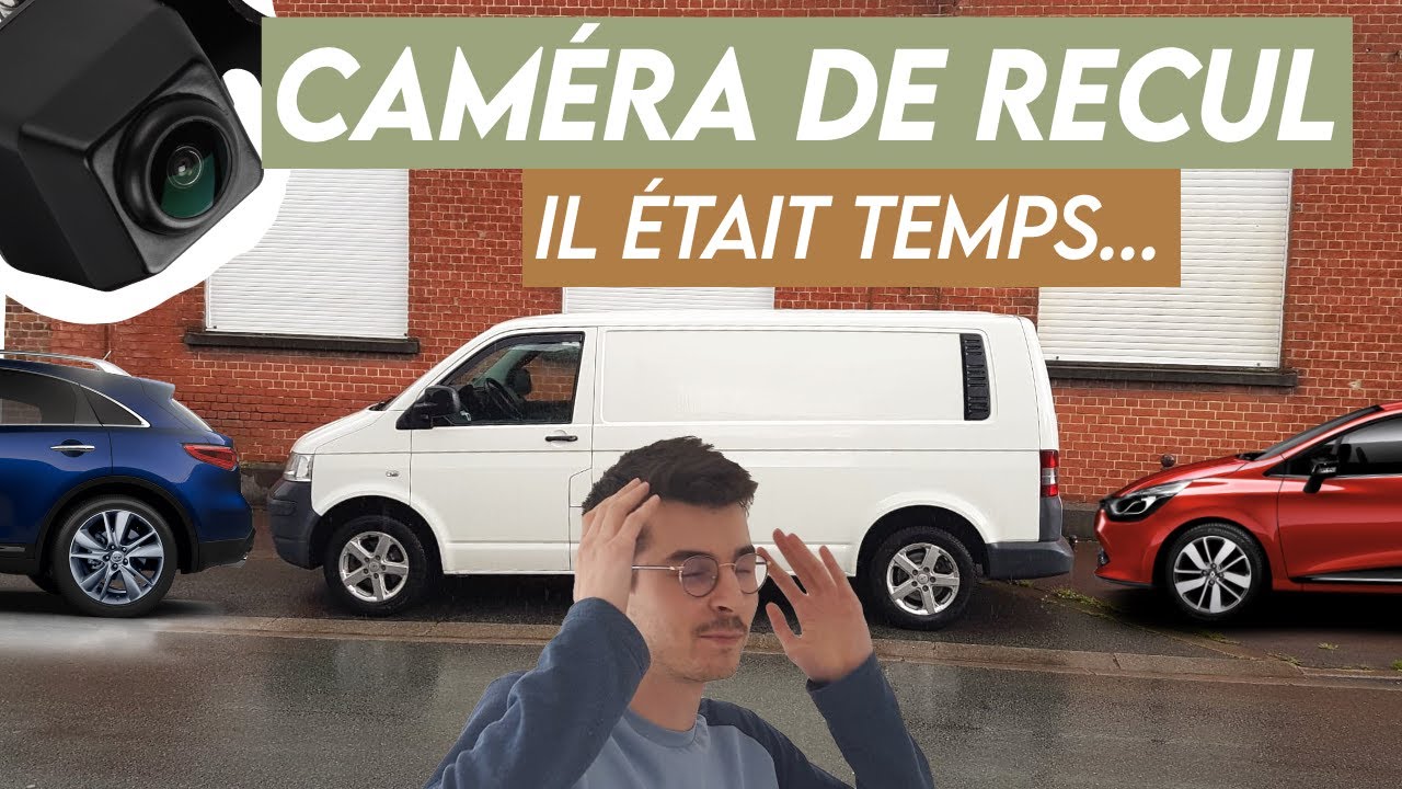 7. J’installe une CAMÉRA DE RECUL indépendante 🎥 + Schéma électrique van VW T5 fourgon aménagé