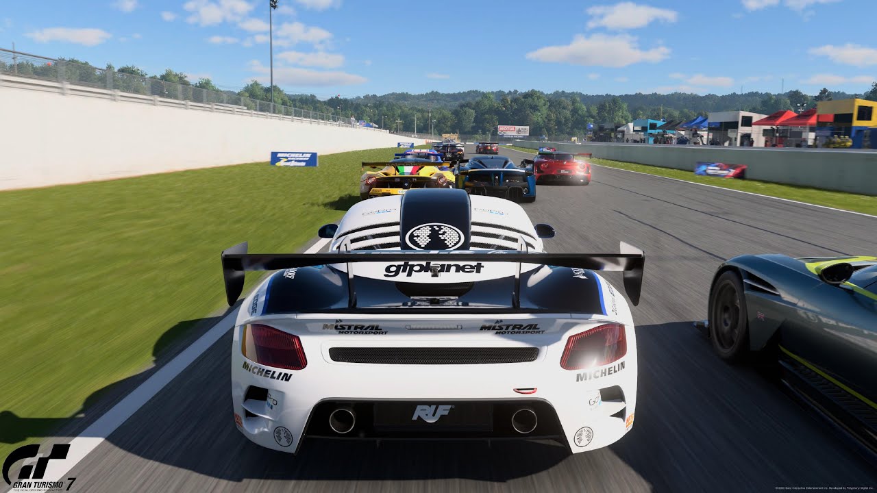 Gran Turismo 7 | RUF CTR3 RM "Gtplanet Livery" - Road Atlanta Michelin Raceway [4KPS5]