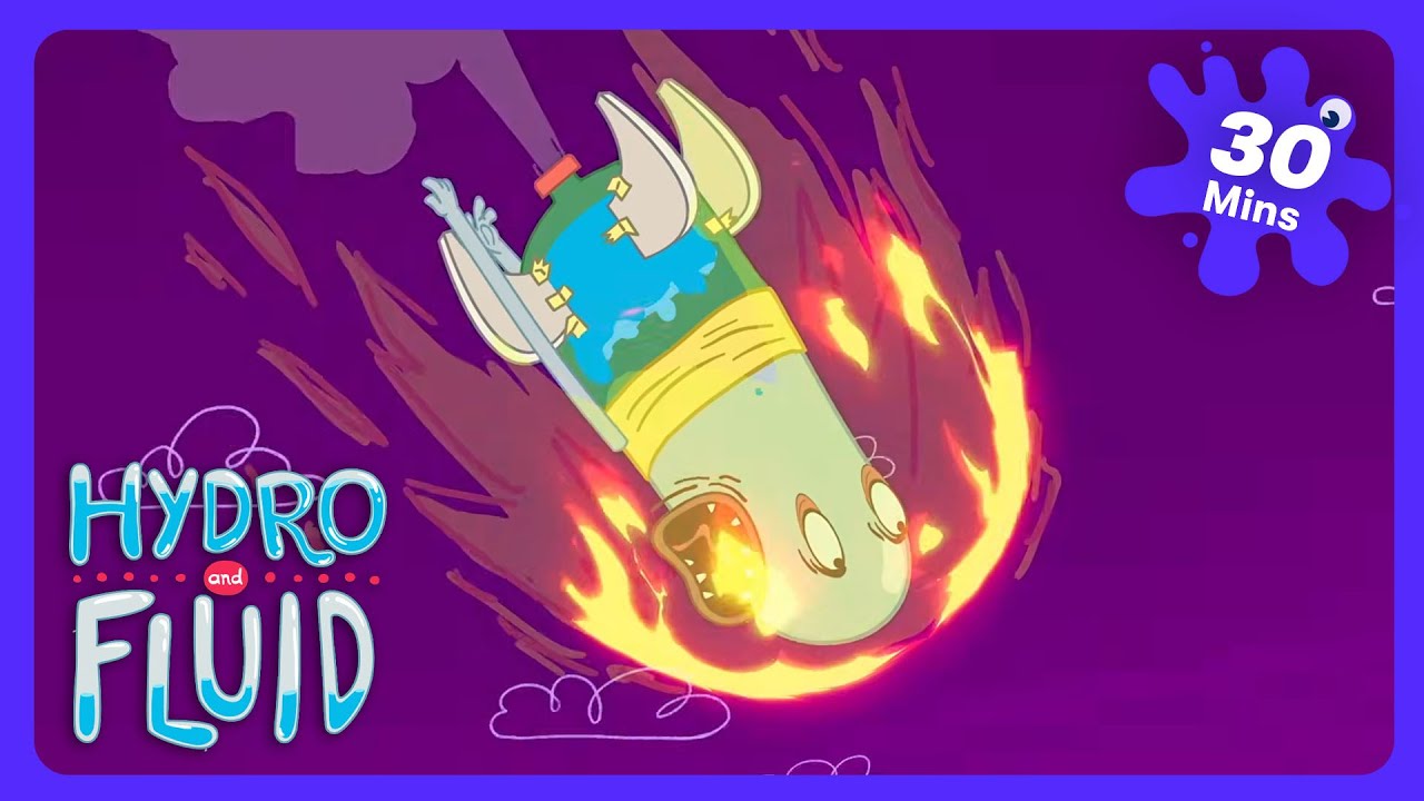 Hydro and Fluid - Something went wrong. Try again. | كرتون أطفال | WildBrain محطة الإنقاذ