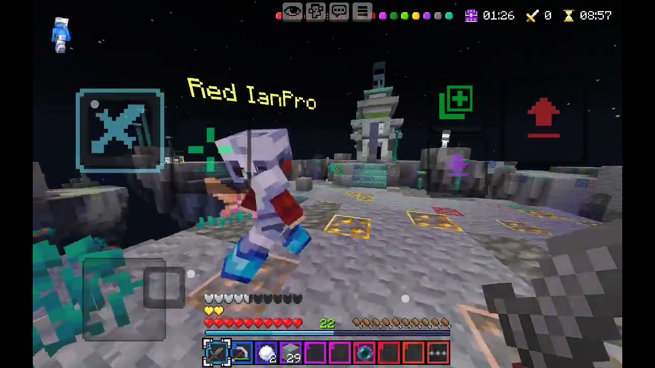 Hive SkyWars but I no wear iron armor
