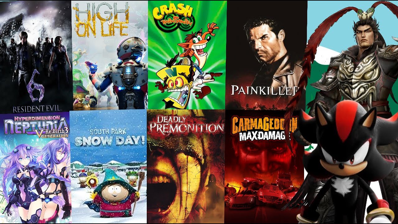 My Top 15 Guilty Pleasure Games