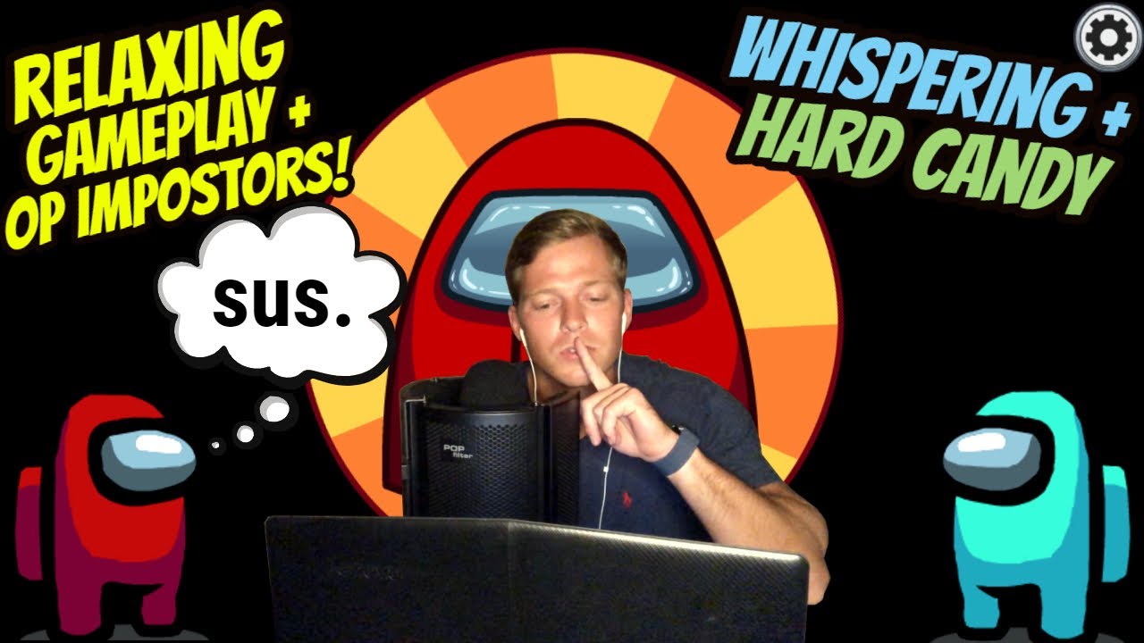 ASMR Gaming: Among Us | Relaxing Gameplay Against OP Impostors 😴 - Hard Candy + Whispering