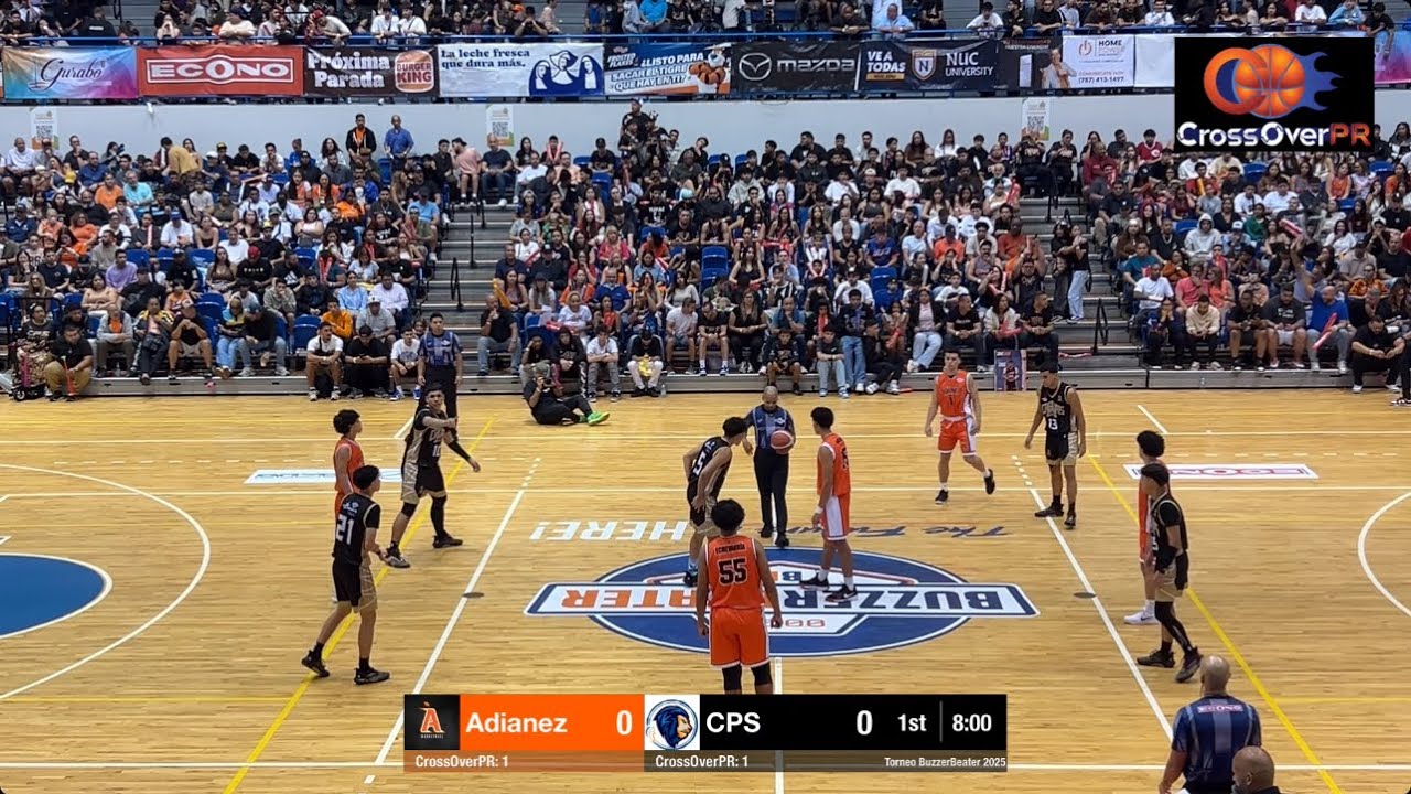 La Final Senior Masculino, Adianez vs CPS, Torneo BuzzerBeater 2025.