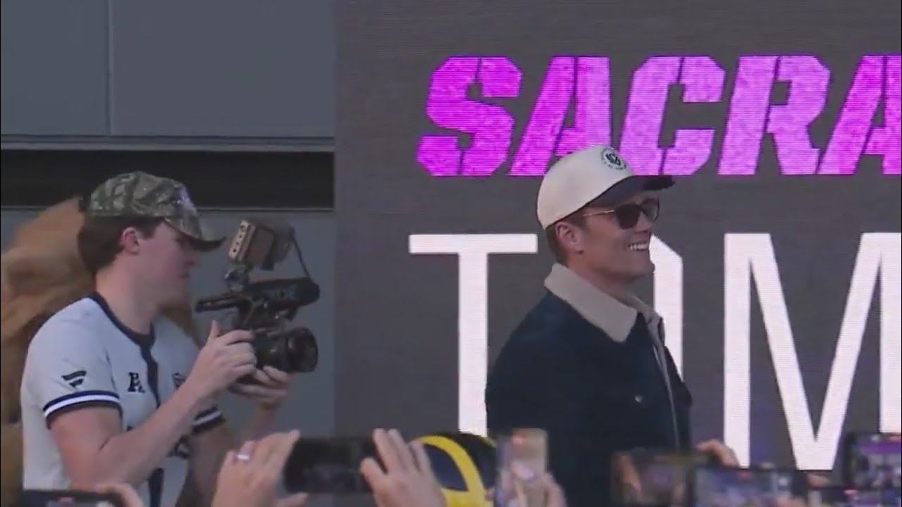 NFL legend Tom Brady opens new card shop in Sacramento