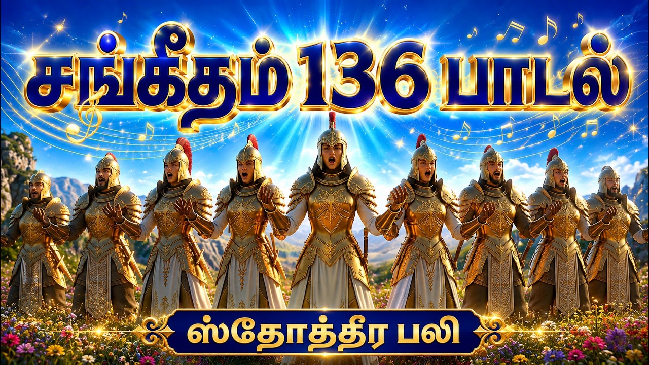 சங்கீதம் 136 பாடல்,ஸ்தோத்திர பலி,வசன பாடல்