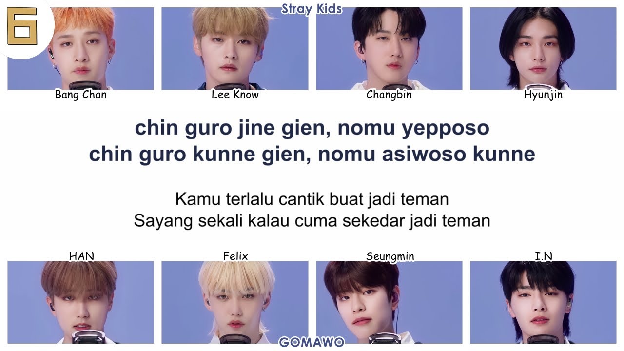 Stray Kids - Sorry, I Love You EASY LYRICS/INDO SUB by GOMAWO