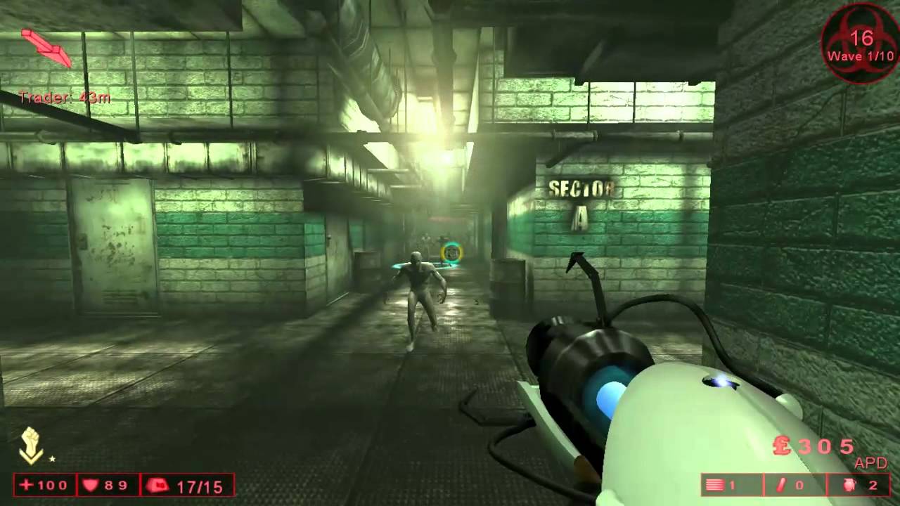 Killing Floor - Using The Portal Gun Mutator