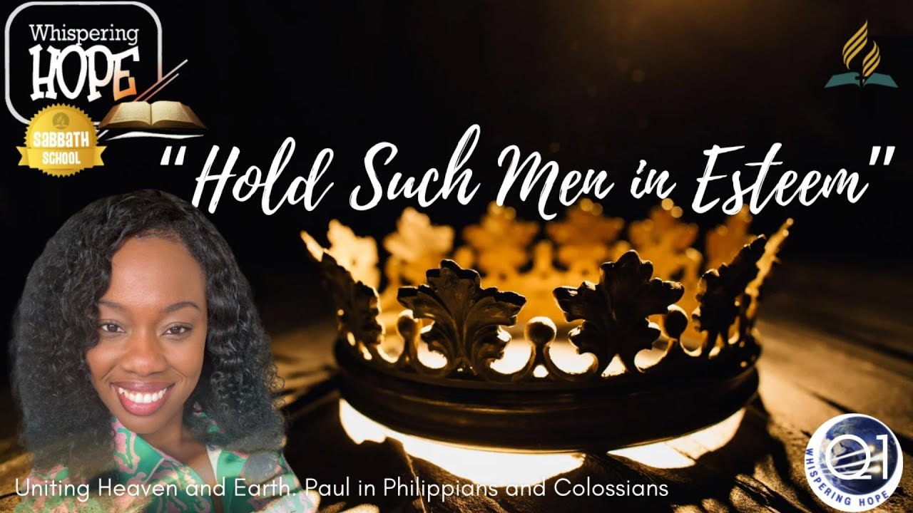 “Hold Such Men in Esteem” | Daily Sabbath School Lesson Study 5| Quarter 1 2026