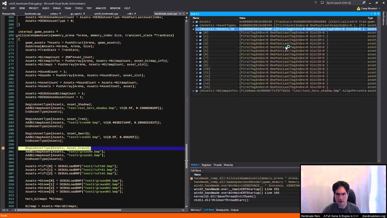 Handmade Hero Day 135 - Typed Asset Arrays