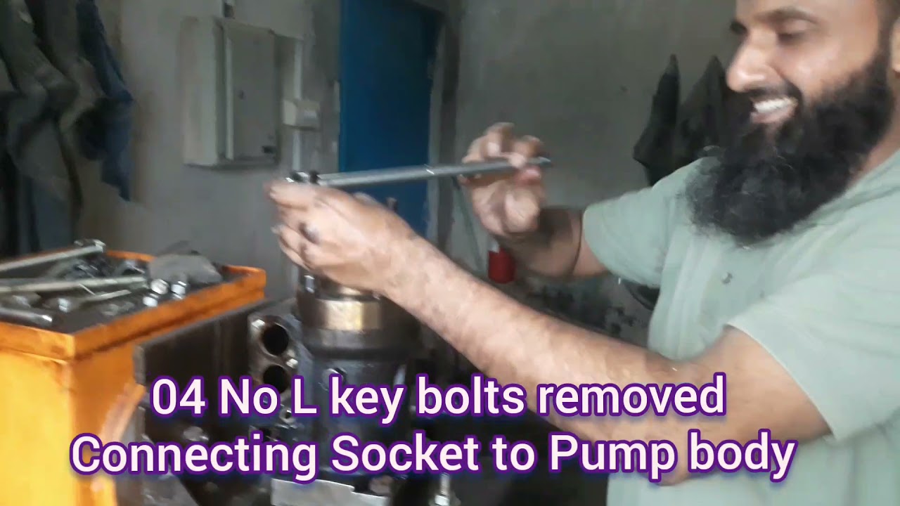 Fuel Injection Pump Overhauling of MAN Diesel &Turbo Engine 9L 21/31S