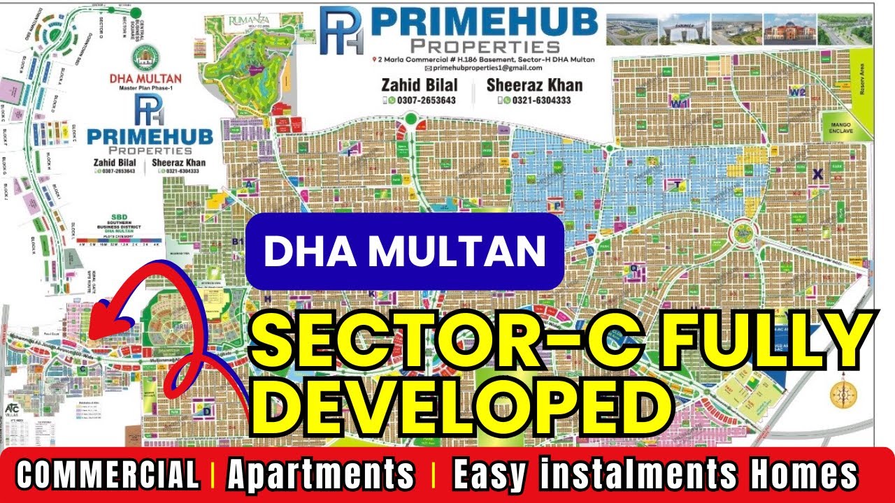 DHA Multan Sector C – Ready Infrastructure & Hot Investment Opportunity #dhamultan #dhamultanupdates