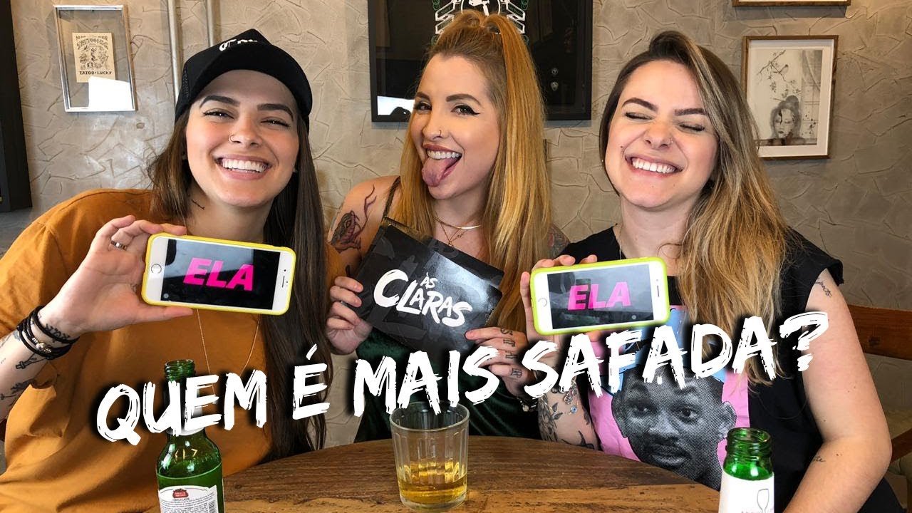DESAFIO ELA OU EU ft CAT E GABI | ÀS CLARAS
