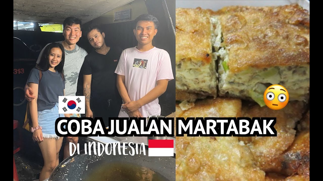 Pacar Korea Belajar Masak MARTABAK di Bali 😂