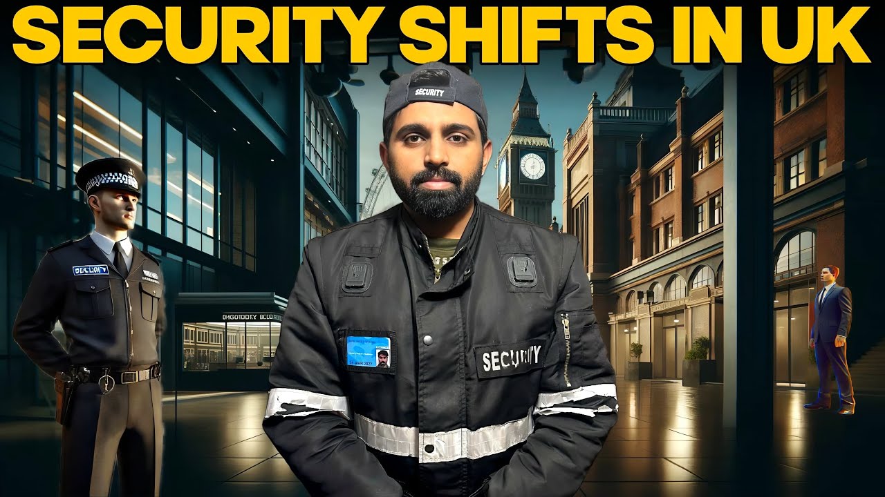Security Jobs In UK 🇬🇧| A day on my shift | Half Gora