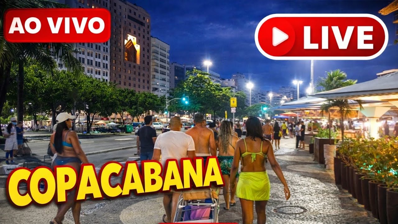 Copacabana Rj ao vivo agora