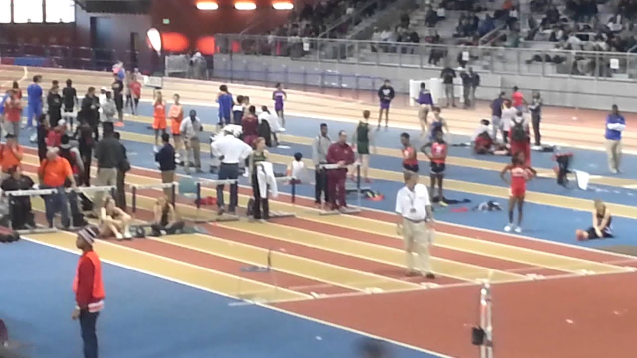 DeMatha 4 by 2 tram A 1.29 that's a record
