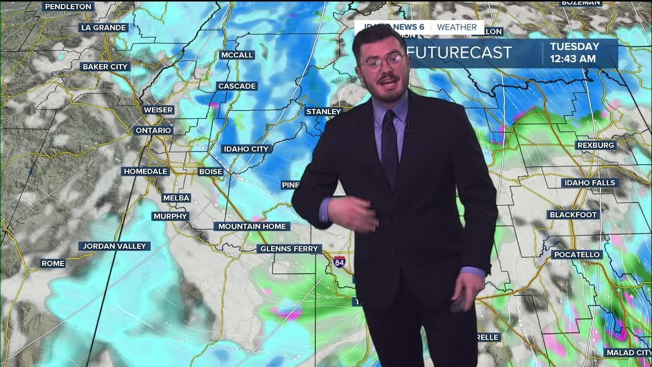Winter storm arrives in Idaho tonight