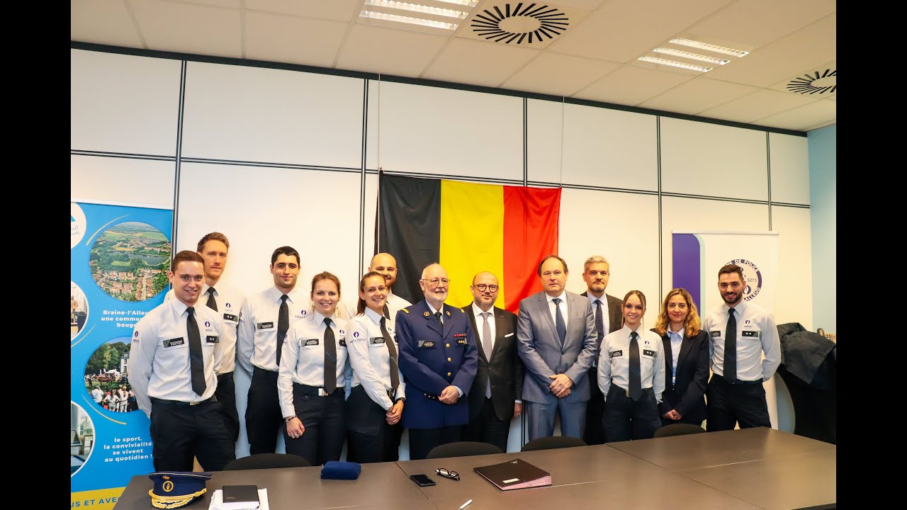 Présentation des ambitions de notre zone de police & prestation de serment de 11 policiers