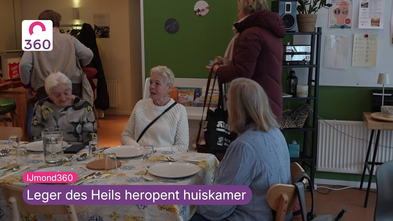 Leger des Heils heropent huiskamer