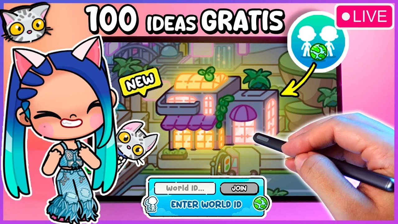 💡100 IDEAS para DECORAR GRATIS tu casa en Avatar World (¡Con casas de seguidores!) 🏡✨