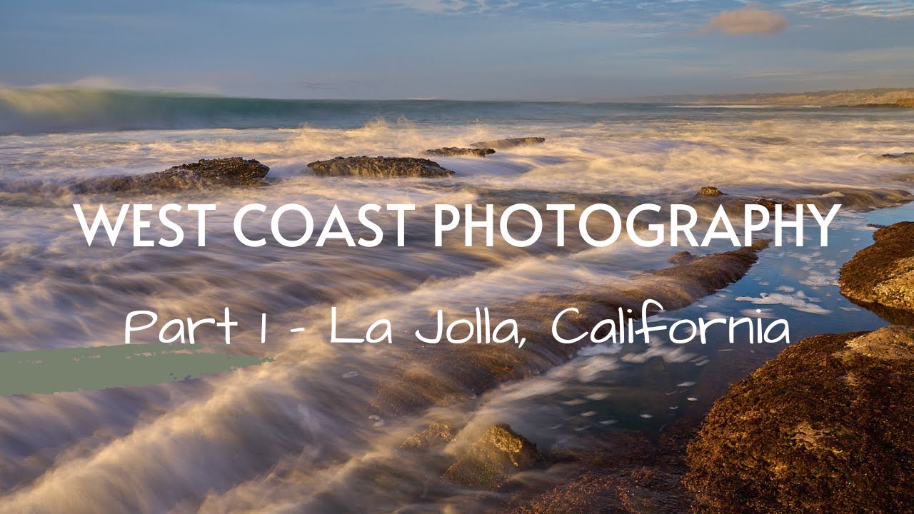 West coast seascape photography on the California coast in La Jolla, California.