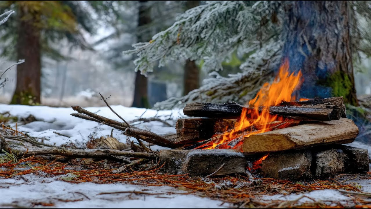 Let the Fire Slow Your Mind — Winter Fireplace Sounds for Sleep