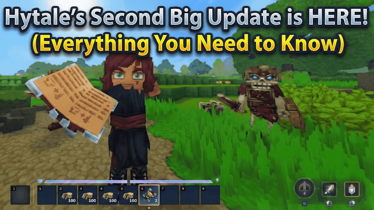 Hytale's Second Big Update is HERE! (Everything You Need to Know)