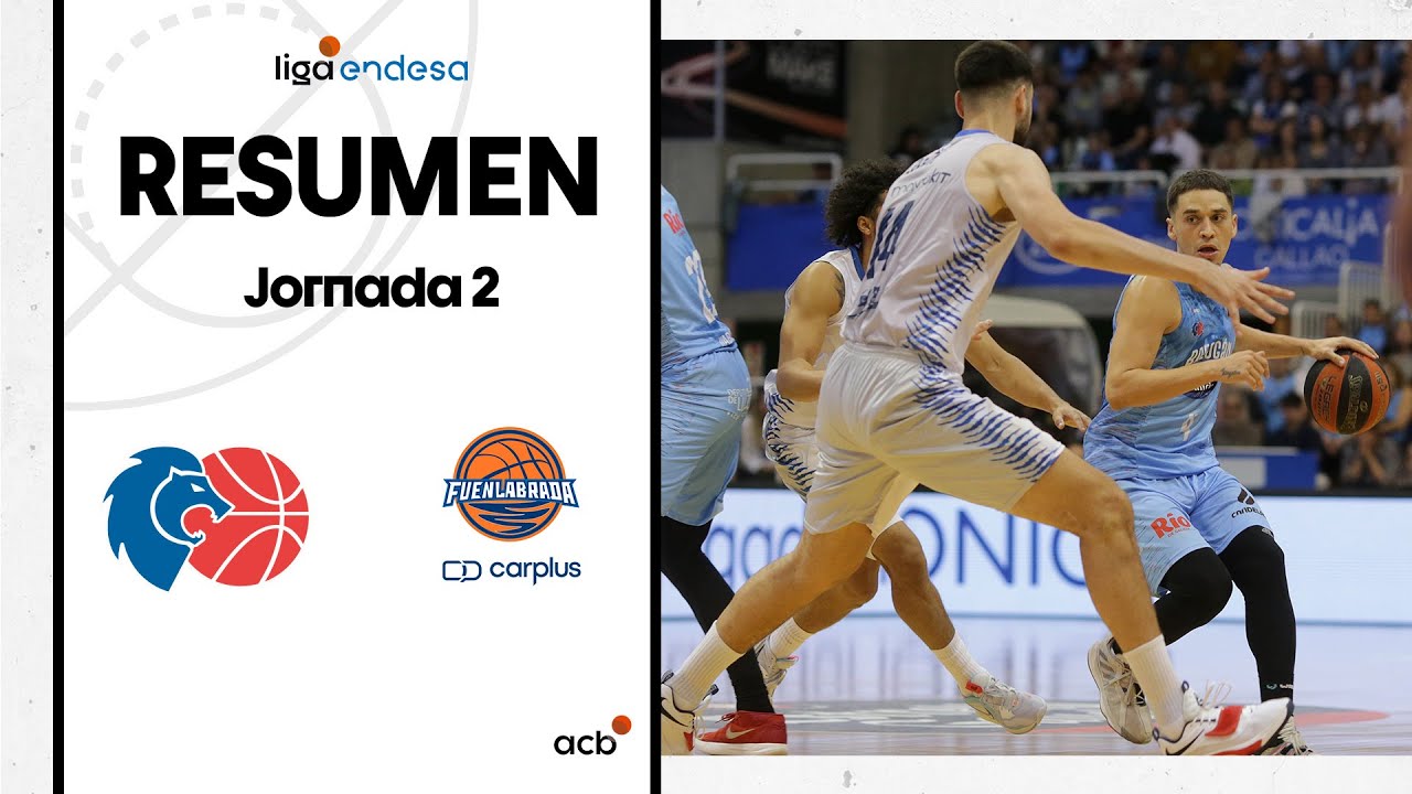 R&iacute;o Breog&aacute;n - Carplus Fuenlabrada (78-70)  RESUMEN | Liga Endesa 2022-23