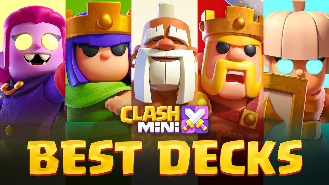 #1 BEST DECK FOR EVERY HERO in CLASH MINI! 🏆