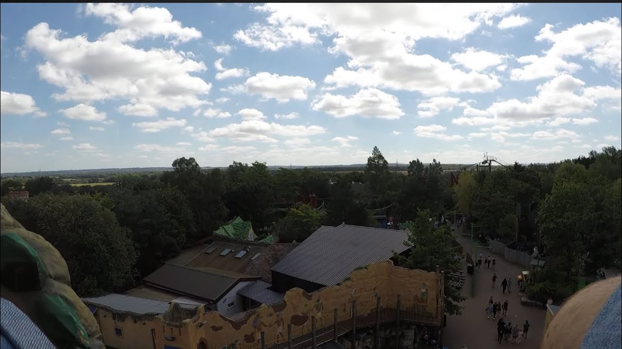 Onride: 'Croc drop' HD/POV 2025 - Chessington: world of adventures
