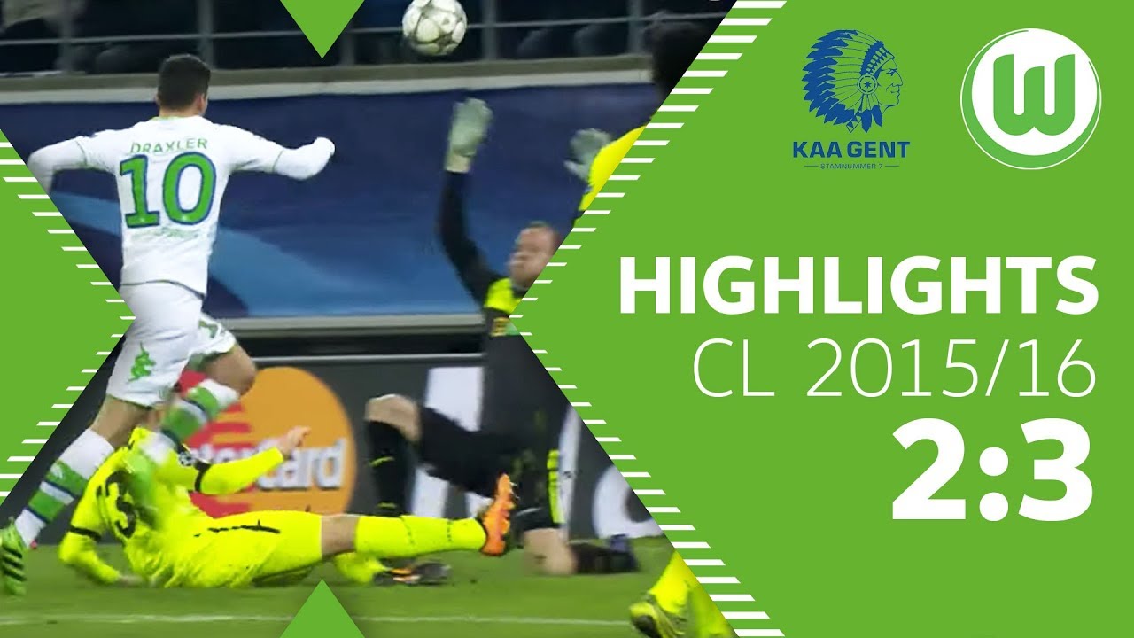 Draxler & Kruse zaubern | KAA Gent - VfL Wolfsburg 2:3 | Highlights | UEFA Champions League 2015/16