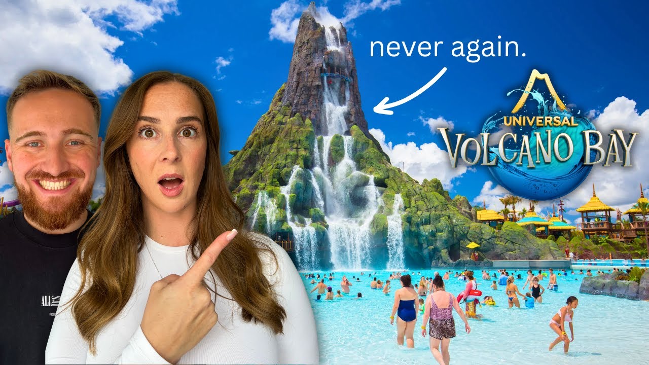 Мы посетили САМЫЙ БОЛЬШОЙ аквапарк Орландо: Universal's Volcano Bay!
