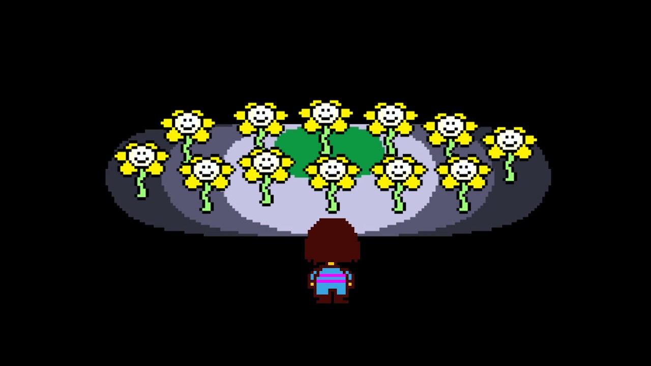 Undertale, mas com MUITOS Floweys