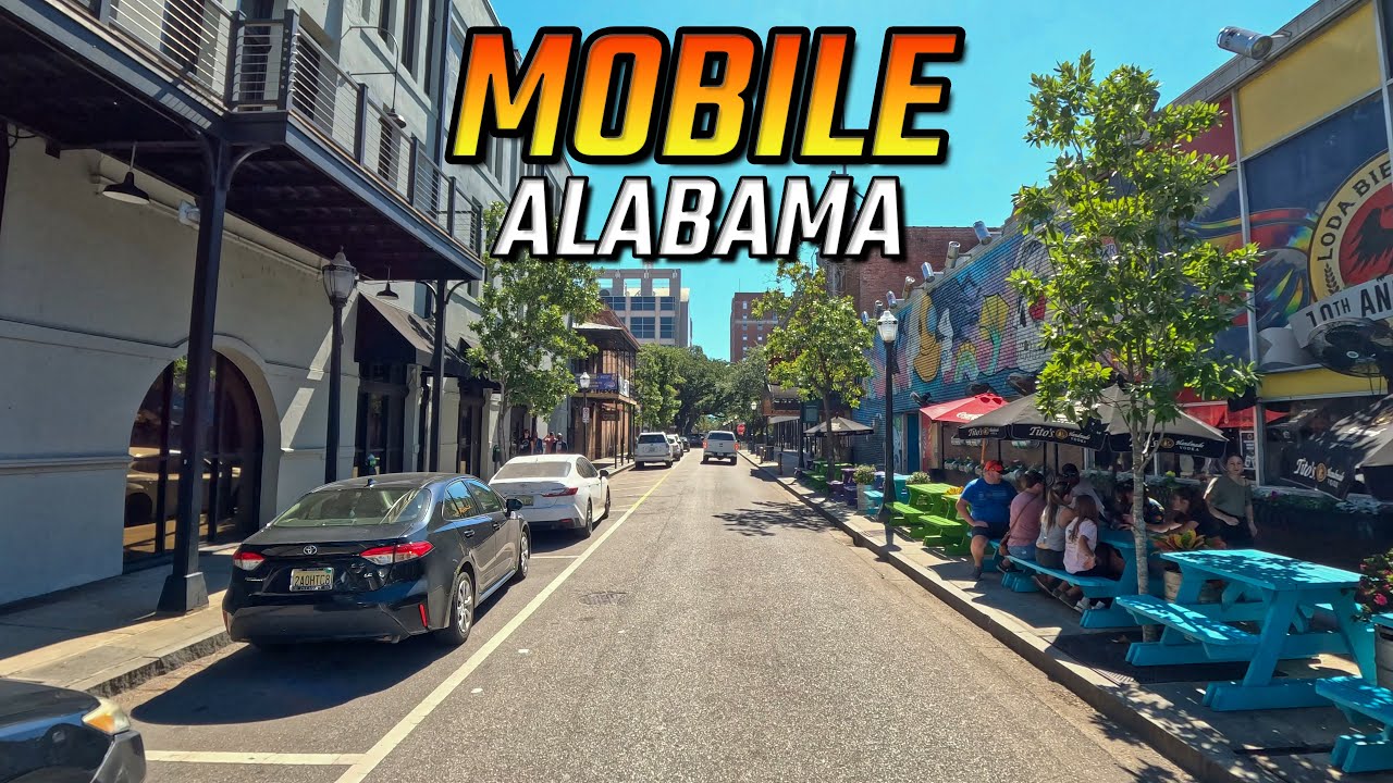 Mobile Alabama Driving Through